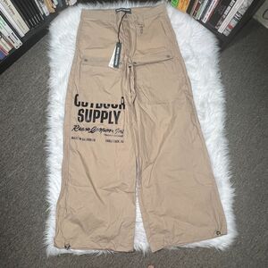 REESE COOPER OUTDOOR SUPPLY WIDE LEG CARGO PANTS SIZE 34